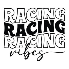 Racing vibes Retro SVG