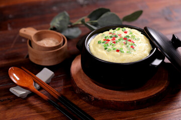 Korean Helthy Food. Fresh Ingredients.