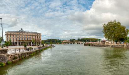 Bayonne is a city in the French Basque Country, at the confluence of the Nive and Adour rivers, in southwestern France.