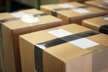 Online business thrives on efficient shipping with cardboard boxes, ensuring prompt delivery and consumer satisfaction
