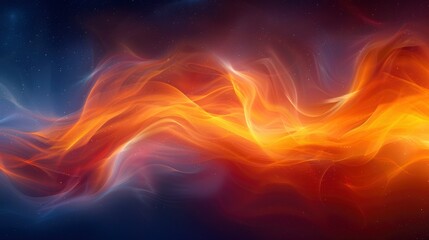 Fototapeta premium Artistic Wave Connections In An Abstract Aurora, Abstract Background HD For Designer