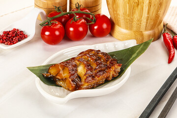 Grilled eel with unagi sauce