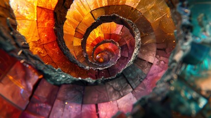 Fototapeta premium Connections Between Different Realities In Abstract Art, Abstract Background HD For Designer