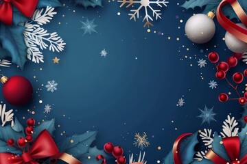 Fototapeta premium Christmas background