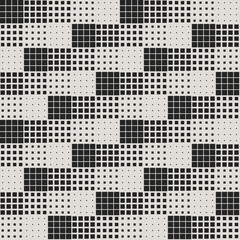 Modern Stylish Halftone Square Pattern Abstract Background