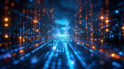 Abstract Connections In A Futuristic Harbor City, Abstract Background HD For Designer