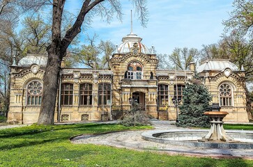 The Romanov Palace in Tashkent,  Uzbekistan.