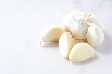 スタミナ増進作用がある香味野菜のニンニク
