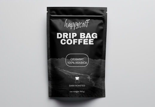 Drip Bag coffee Mockup With Generative AI