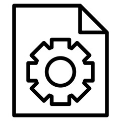 Clipboard, checklist, report, survey or agreement editable stroke