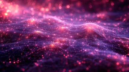 Obraz premium Abstract Art Of Connections In A Matrix Of Light, Abstract Background HD For Designer