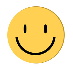 Doodle expression emoji transparent simple modern that can be used for sticker, book, scrapbook, icon, decorative, e.t.c with aesthetic yellow colorful color