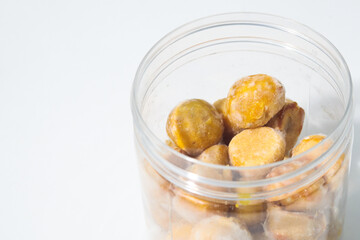 Kue nastar or pineapple tart. indonesian eid snack (kue lebaran). was rotten and moldy