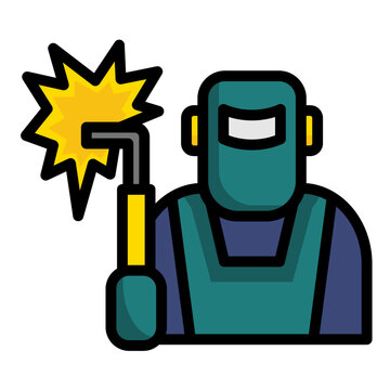 recommend clip art: Welder Icon