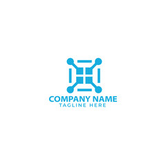 World tech logo design template

