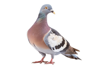 Obraz premium Pigeon isolated on white transparent background. Png file 