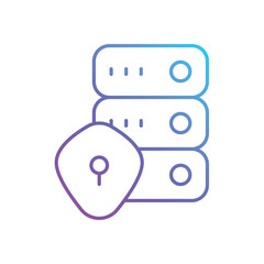 Data Encryption vector icon