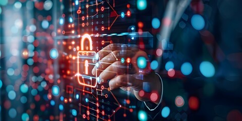 Obraz premium Managing and Mitigating Security Breaches The Role of a Cybersecurity Incident Response Coordinator. Concept Cybersecurity Incidents, Incident Response Coordinator, Mitigating Breaches