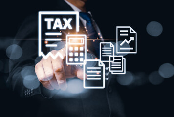 Documents on digital documents, paperless office, future business contract signing.Document Management Checking System, online documentation database and process manage files.