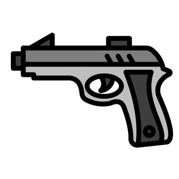 recommend clip art: Handgun Icon