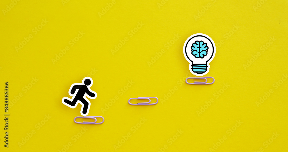 Poster creativity and initiative. go to new idea. generate a new idea and influencing opinions