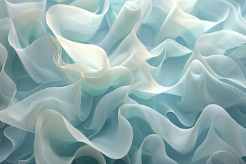 Obraz premium Abstract 3D Background with Geometric Shapes and Dynamic Colors