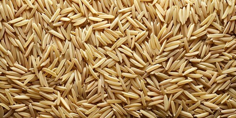 Raw brown rice grains , diet, Asian , background , wallpaper.