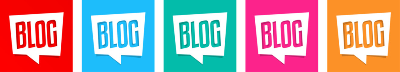 Blog / Speech bubble	