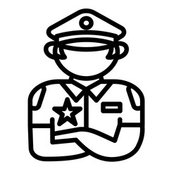 Police Officer Icon