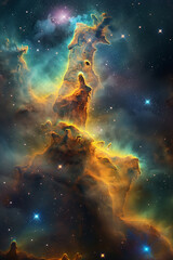 Vast nebula, Galaxy
