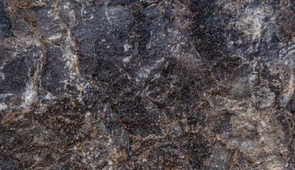 Slate Stone Wall Background, Textured Geological Surface