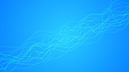 Abstract gradient background with wave beams