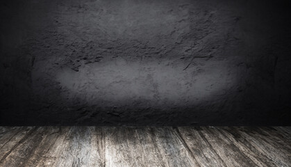 Cosmopolitan Grunge, 3D Textured Darkroom Wall Background