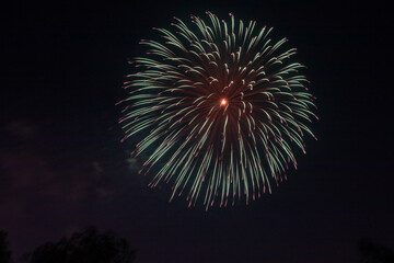 花火のある風景