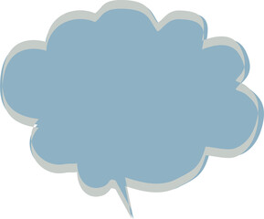 Speech bubble quote icon message chat vector