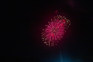 有名花火師による芸術花火