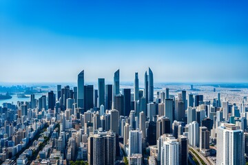 City and sky