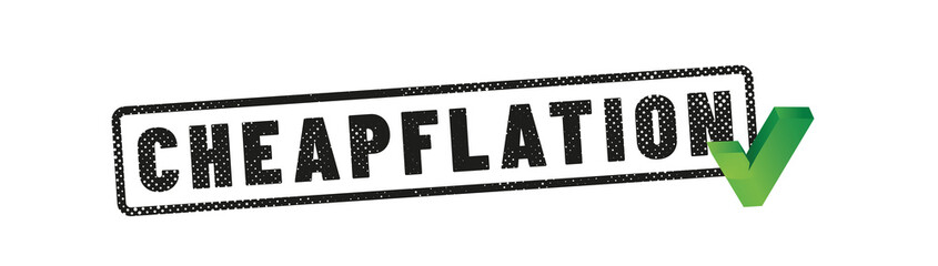 Fototapeta premium tampon cheapflation