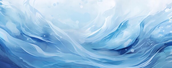 Fototapeta premium a serene blue ocean with a variety of fish swimming in it, including a large fish, a small fish, and a large fish swimming in the foreground