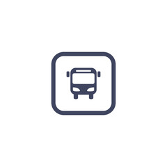 Bus Transportation Car Icon
