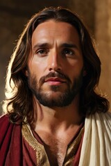 potrait of jesus christ