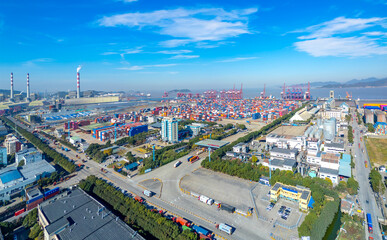 Beilun Port District, Port of Ningbo, Zhejiang Province, China
