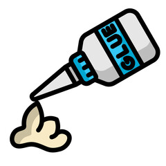 Fabric Glue Icon