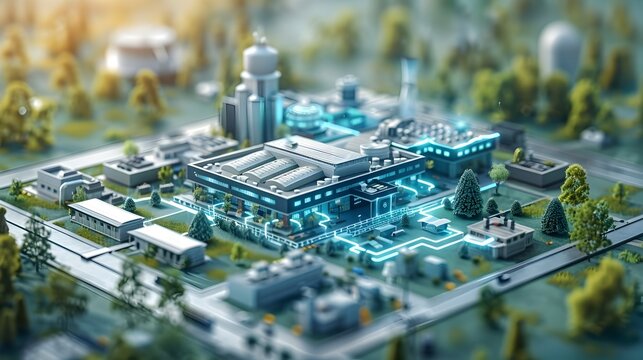 of a University Campus with Sustainable Microgrid Network