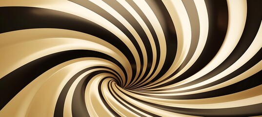 Fototapeta premium Elegant Swirls: Beige and Black Pattern Creating a Sophisticated Aesthetic