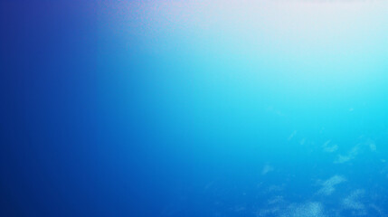 A blue sky with a white background