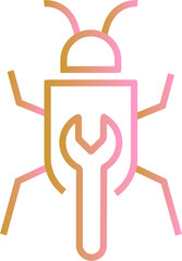 Bug Fixing Vector Icon