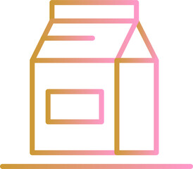Milk Bottle Vector Icon