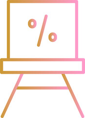 Percentage Vector Icon