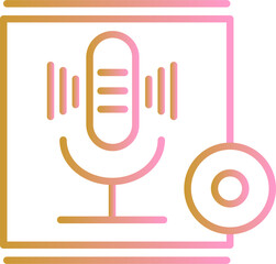 Recording Vector Icon
